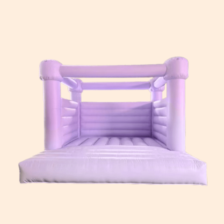 Purple Pastel Bounce House (13x13)