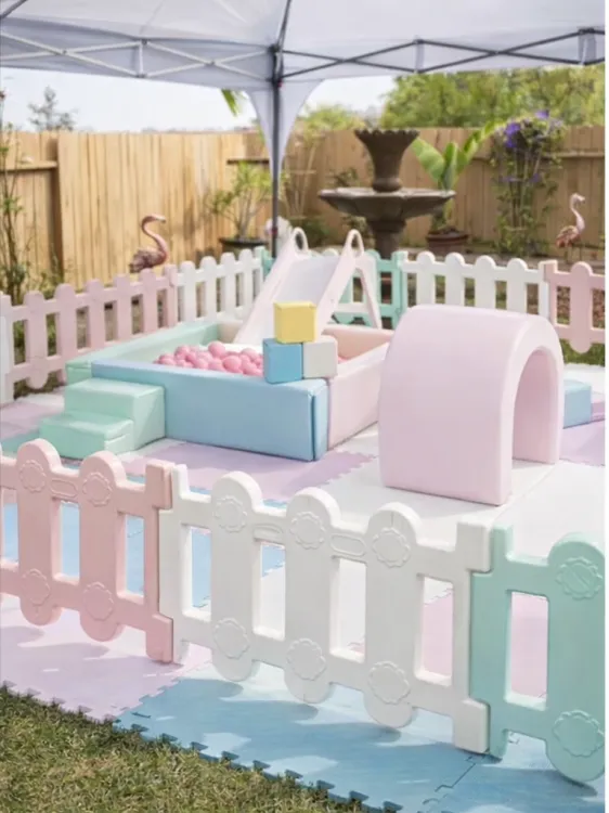 Pastel soft play rental for toddlers in Riverside and Orange County