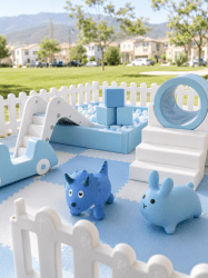 Luvies Blue Pastel Softplay